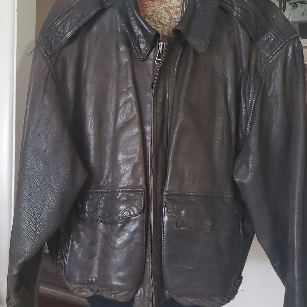 AVIREX FLIGHT JACKET VINTAGE  XL